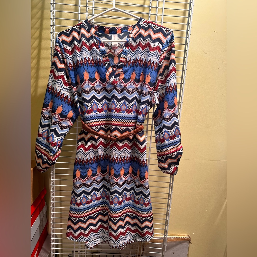 Dress Shirt with belt